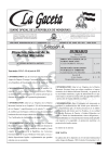 La Gaceta N° 35,638 del 25 de junio de 2021